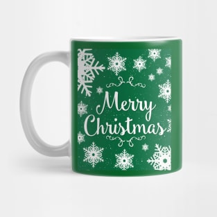 Merry Christmas v2 Green Series Mug